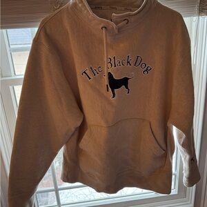 The Black Dog Beige Pullover Hoodie